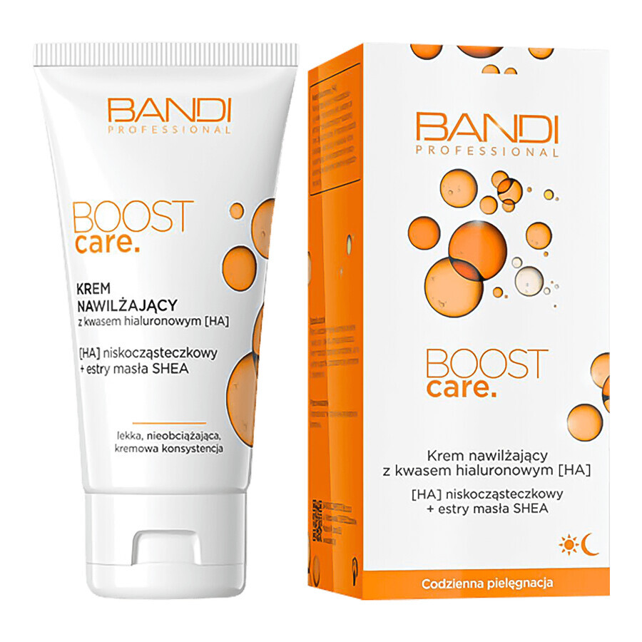 Bandi Boost Care, vochtinbrengende crème met hyaluronzuur, 50 ml