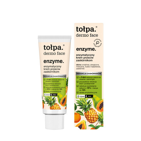 Tolpa Dermo Face Sebio, Crème enzymatique contre les points noirs, 40 ml