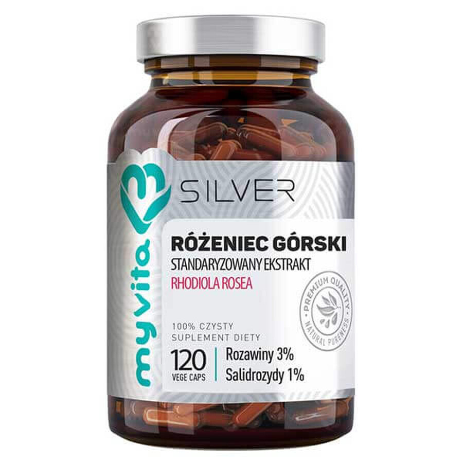 MyVita Zilverberg Rozenkrans, 120 capsules