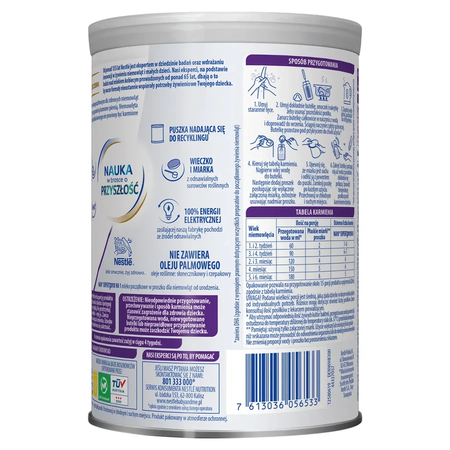 Nestle NAN Expertpro HA 1, hypoallergene Säuglingsmilch für Säuglinge ab Geburt, 400 g