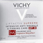 Vichy Liftactiv Supreme, cremă intensivă antirid și de fermitate, SPF 30, 50 ml