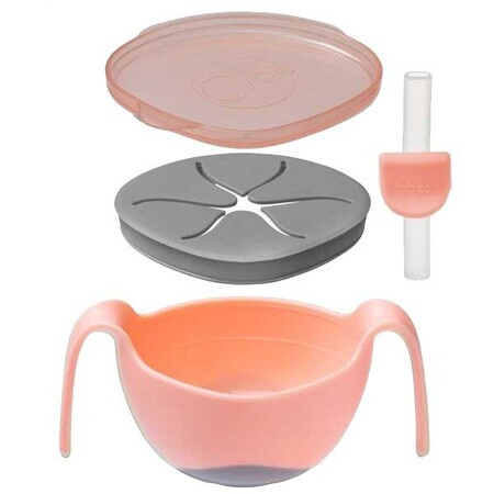 B.Box, multifunctionele drinkbeker met rietje, 4-in-1 set, Tutti Frutti, vanaf 6 maanden, 1 stuk