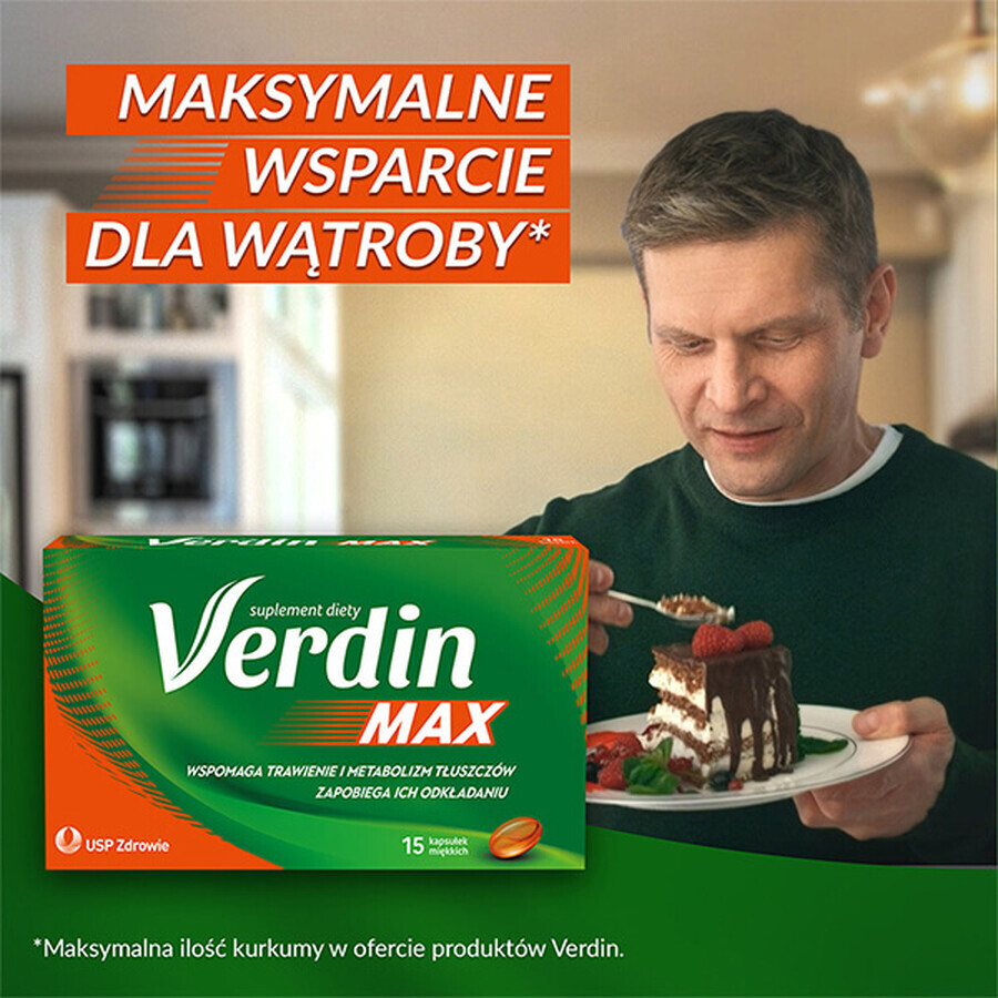 Verdin Max, 15 capsules