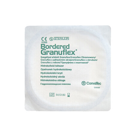 Granuflex Bordered, hydrocolloïd verband, 15 cm x 15 cm, 1 stuk