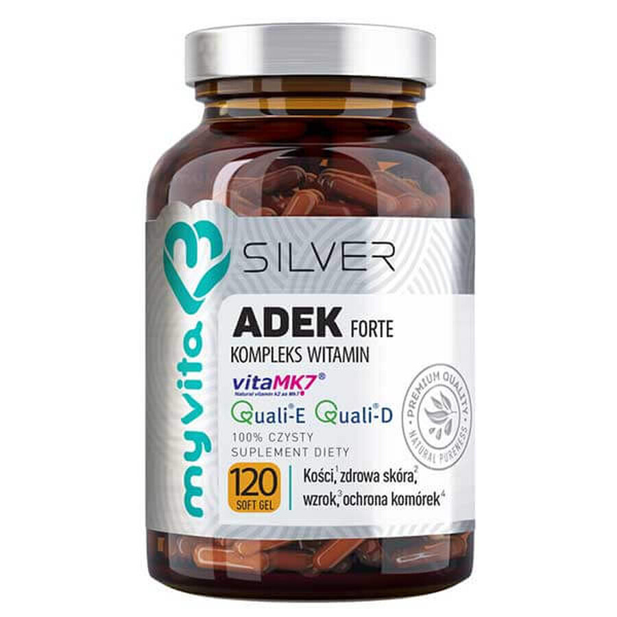 MyVita Zilver ADEK Forte, 120 capsules