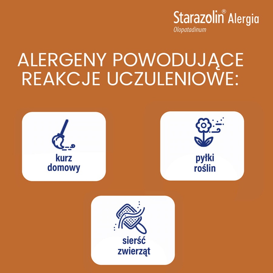 Starazolin Allergy, 1 mg/ml, oogdruppels, 5 ml 