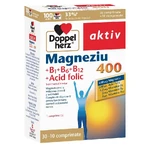 Magnesio 400 mg + vit. B1 + B6 + B12 + ácido fólico, 30 + 10 comprimidos, Doppelherz