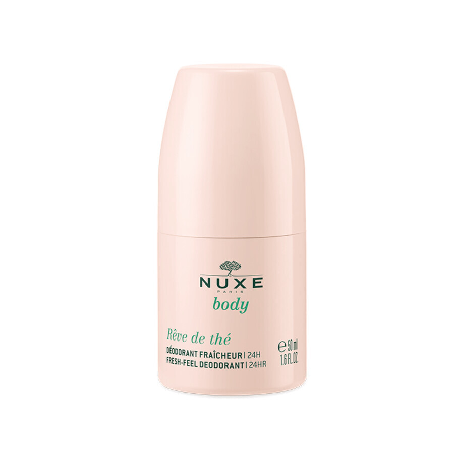 Nuxe Body Reve de The, desodorante frescor 24 horas, roll-on, 50 ml