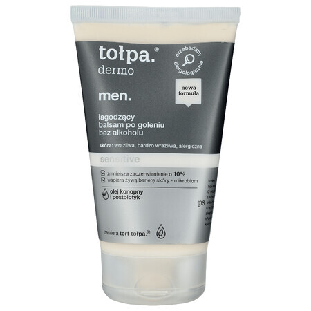 Tolpa Dermo Men Sensitive, baume apaisant après-rasage, 100 ml