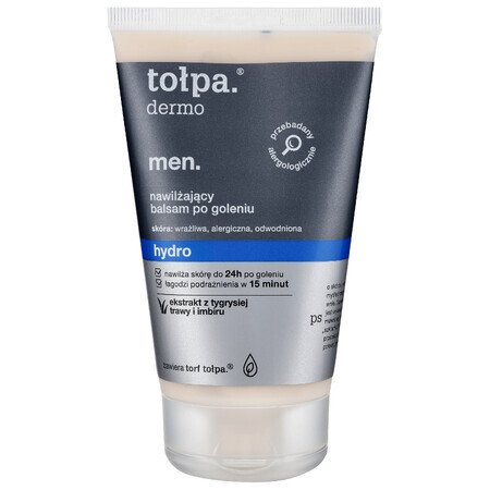 Tolpa Dermo Men Hydro, bálsamo hidratante para después del afeitado, 100 ml