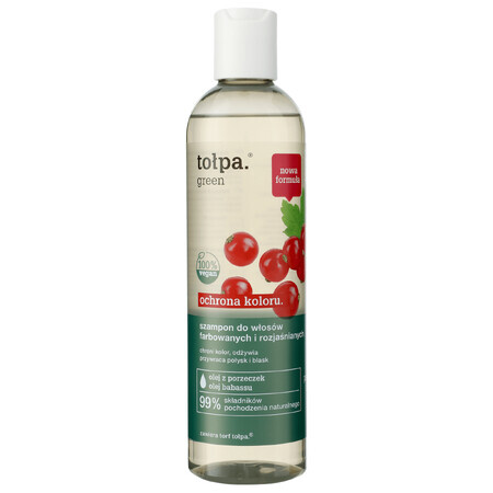 Tolpa Green Colour Protection, champú para cabellos coloreados y decolorados, 300 ml