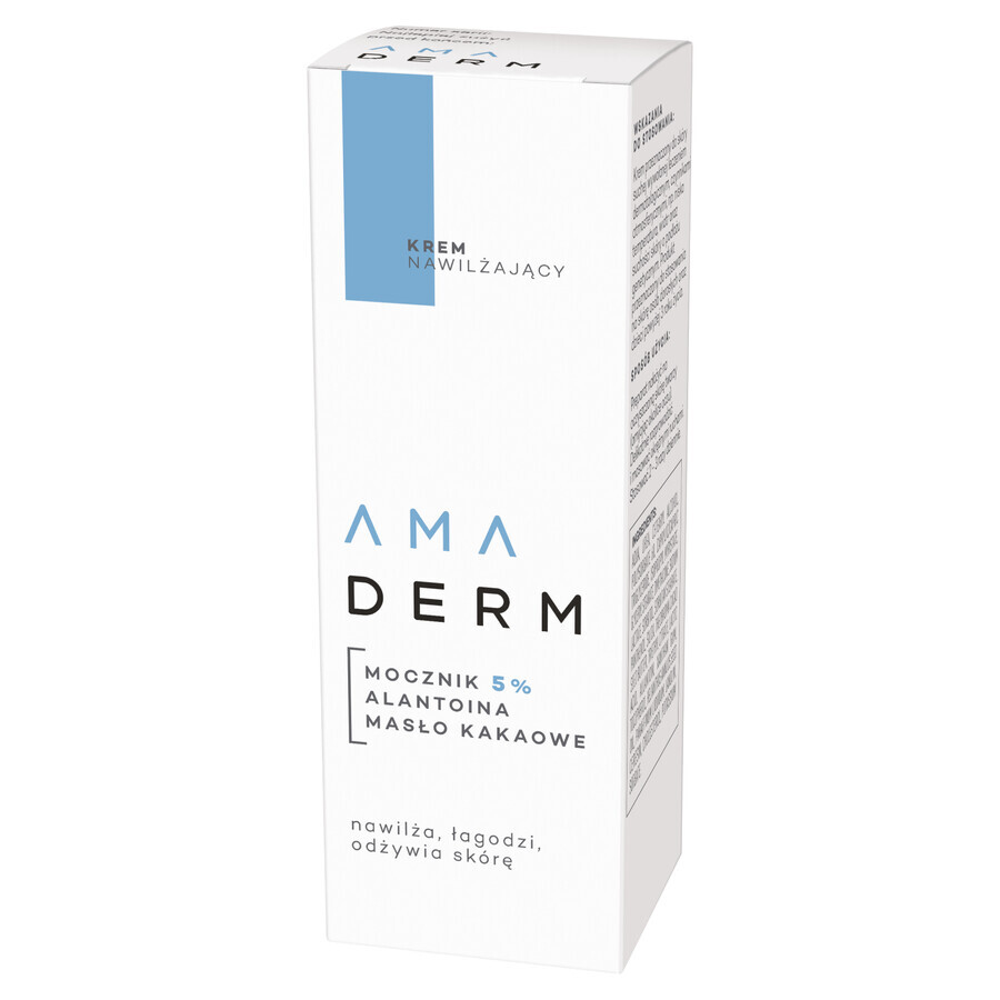 Amaderm Urea 5% vochtinbrengende crème, 50 ml 