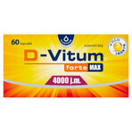 D-Vitum Forte Max 4000 UI, 60 gélules