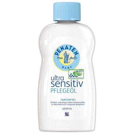 Penaten Baby Ultra Sensitive, lichaamsolie vanaf dag 1, 200 ml