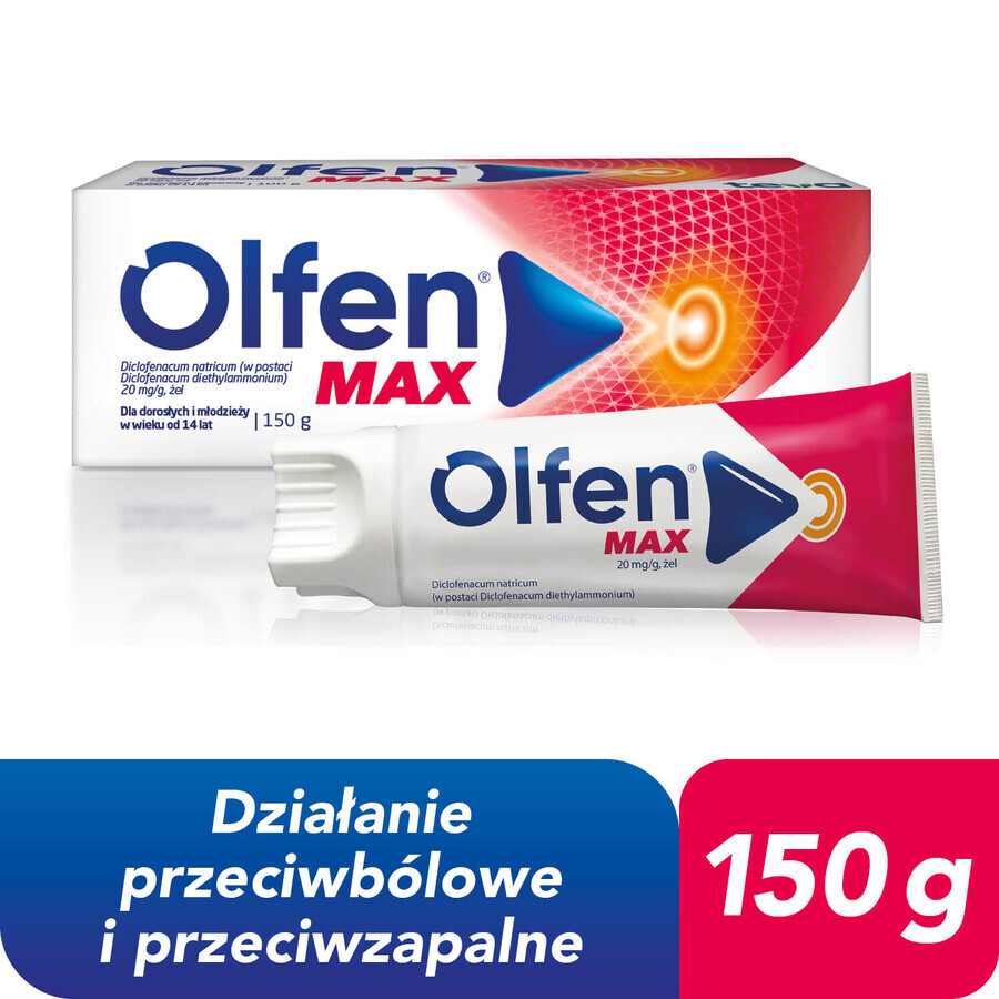 Olfen Max, 20 mg/g, gel, 150 g