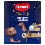 Huggies Elite Soft Night Pants, night diapers, Disney, size 5, 12-17 kg, 17 pieces