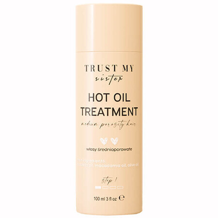 Trust My Sister, olie voor middellang haar, 100 ml