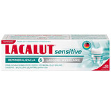 Lacalut Sensitive, tandpasta, remineraliserend glazuur en milde whitening, 75 ml