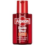 Alpecin Double Efect, shampoo met cafeïne tegen haaruitval en roos, 200 ml