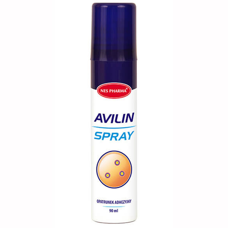 Avilin Spray, zelfklevend verband, steriel, 90 ml