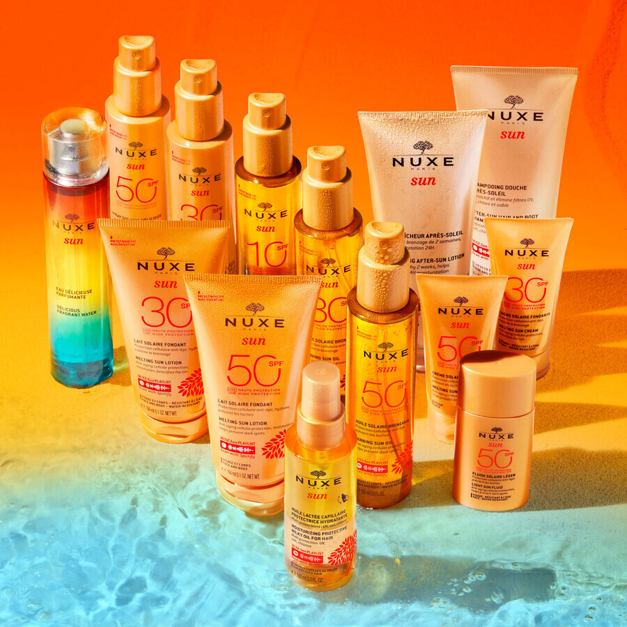 Nuxe Sun, cremă solară facială delicioasă SPF 30, 50 ml