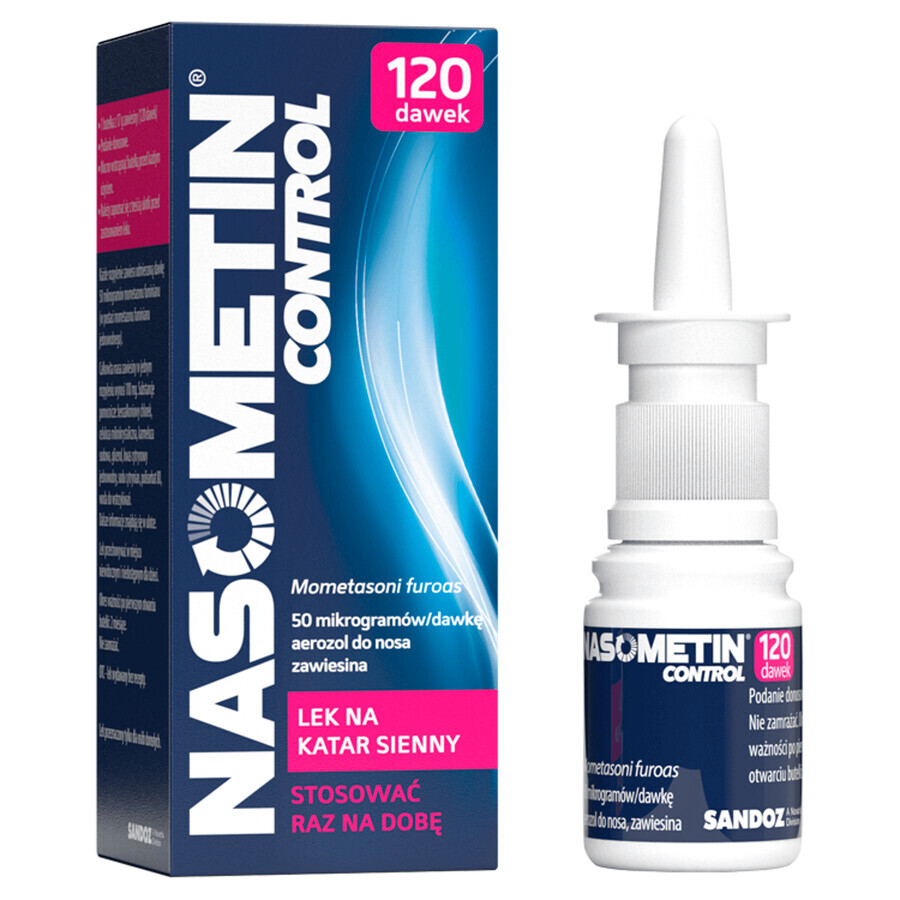 Nasometine Controle 0,05 mg, neusspray, 120 doses