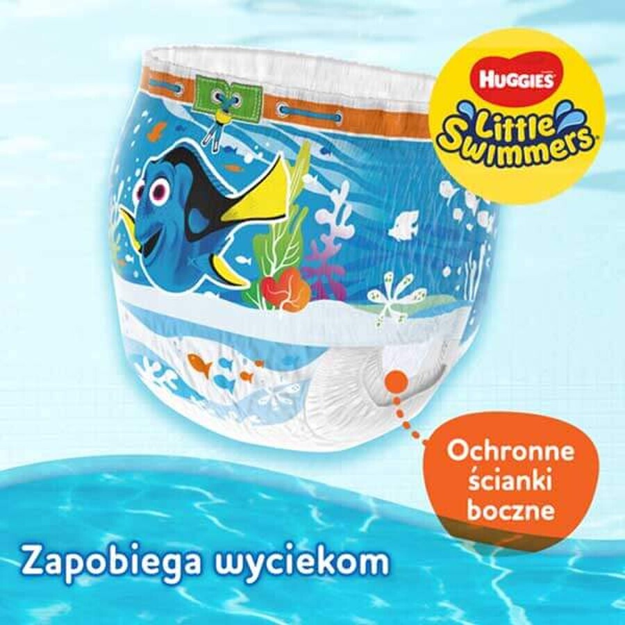 Huggies Little Swimmers, onderbroek, om te zwemmen, Where's Dory, maat 3-4, 7-15 kg, 12 stuks