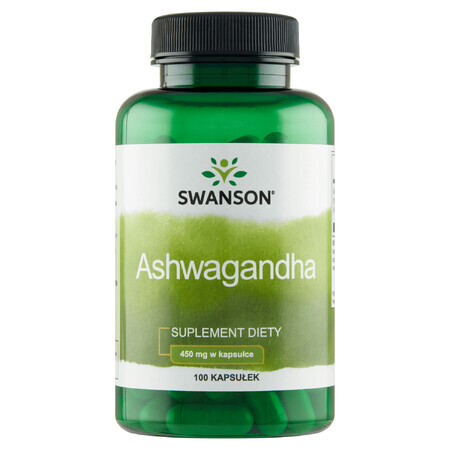 Swanson Ashwagandha, 100 capsules