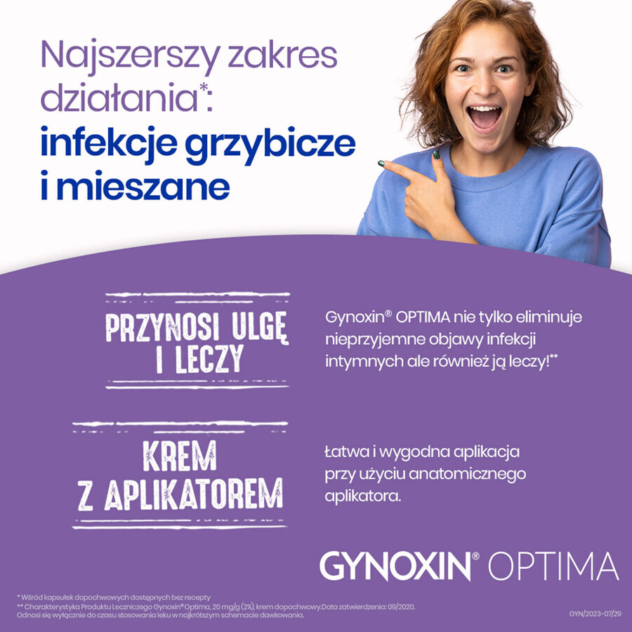 Gynoxin, 20 mg/g (2%), vaginale crème, 30 g