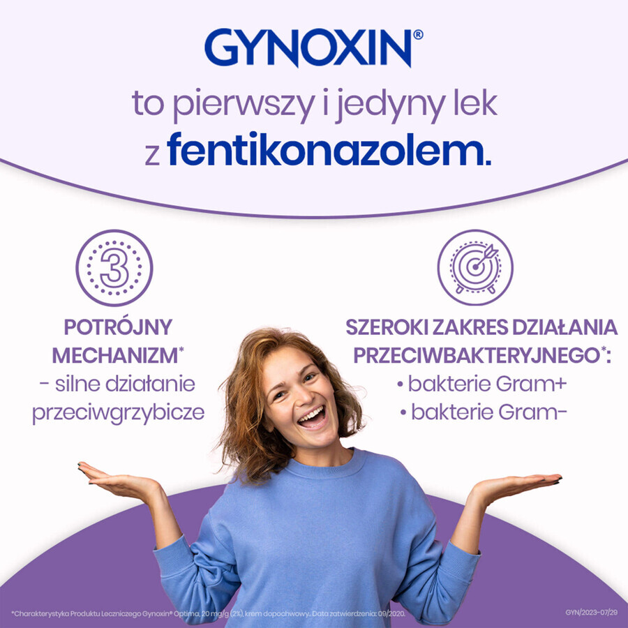 Gynoxin, 20 mg/g (2%), vaginale crème, 30 g