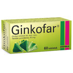 Ginkofar 40 mg, 60 tablets