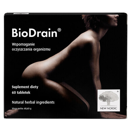 New Nordic BioDrain, 60 compresse