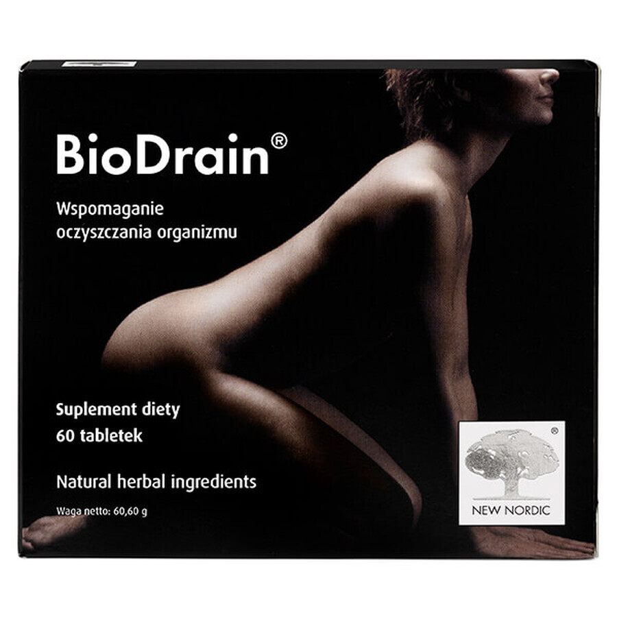 New Nordic BioDrain, 60 compresse