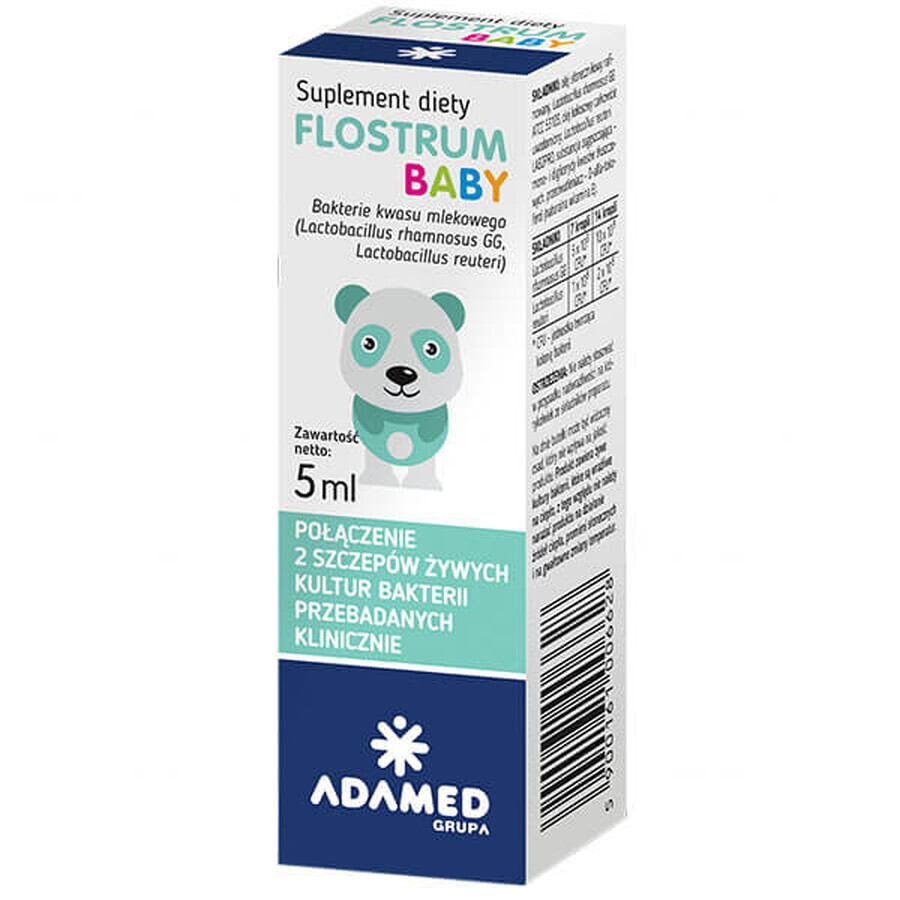 Flostrum Baby, druppels, 5 ml