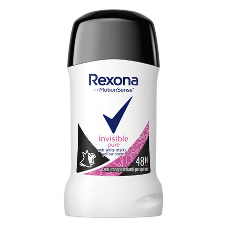 Rexona, anti-transpirant stick, Invisible Pure, 40 ml