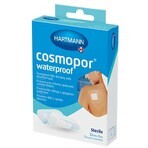 Cosmopor Waterproof, pansament absorbant, autoadeziv, impermeabil, steril, transparent, 7,2 cm x 5 cm, 5 buc.