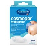 Cosmopor Waterproof, pansament absorbant, autoadeziv, impermeabil, steril, transparent, 7,2 cm x 5 cm, 5 buc.