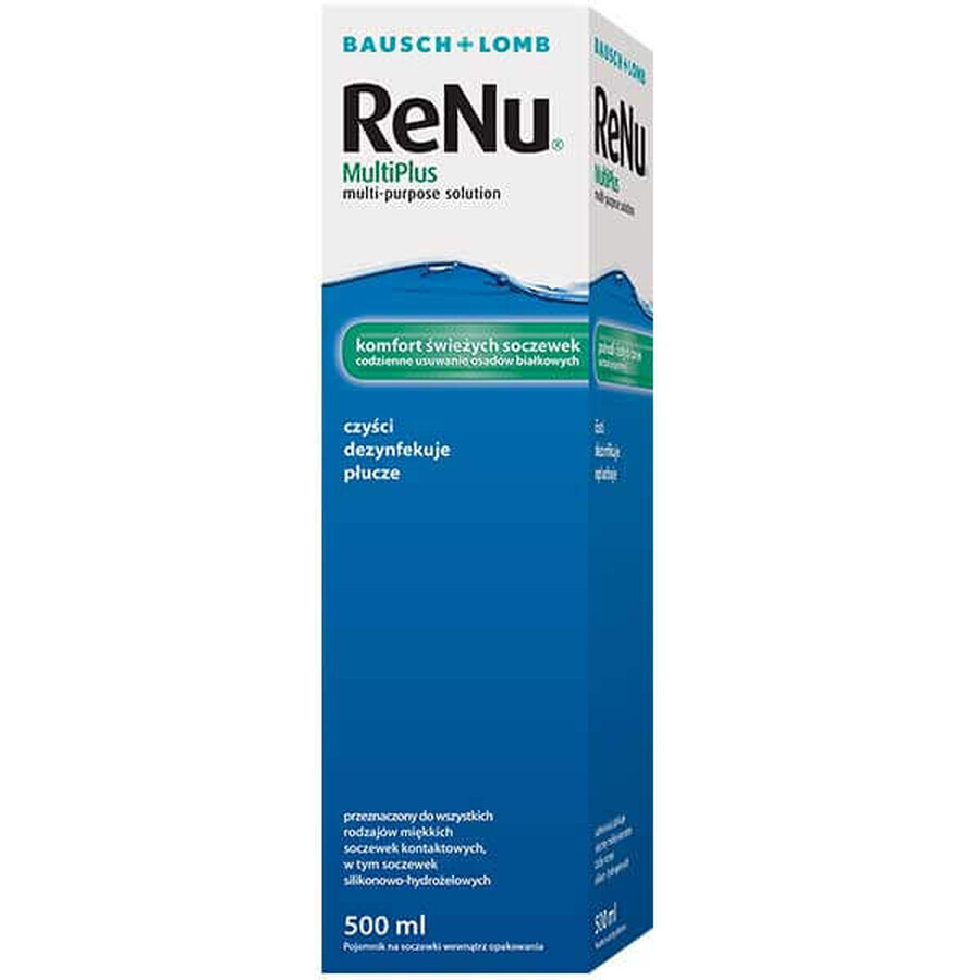 ReNu MultiPlus, lenzenvloeistof, 500 ml