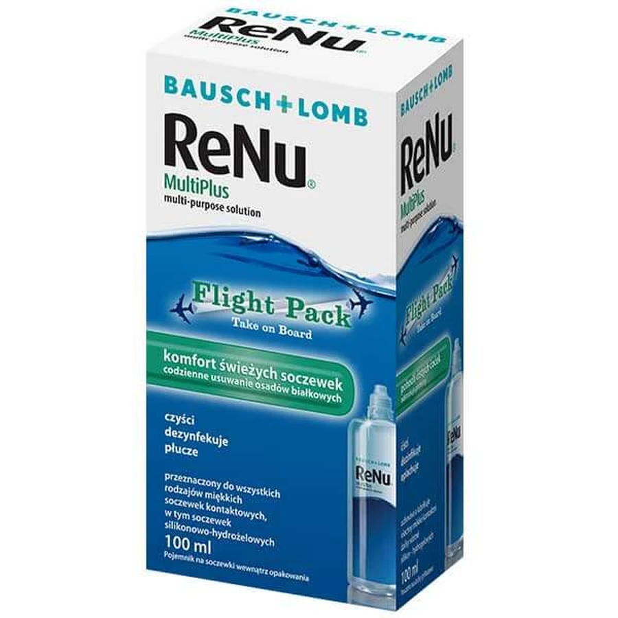 ReNu MultiPlus, lens solution, 100 ml