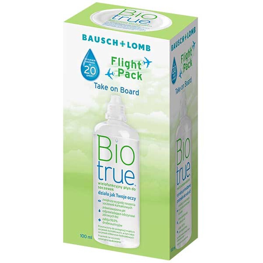 Biotrue, lenzenvloeistof, 100 ml