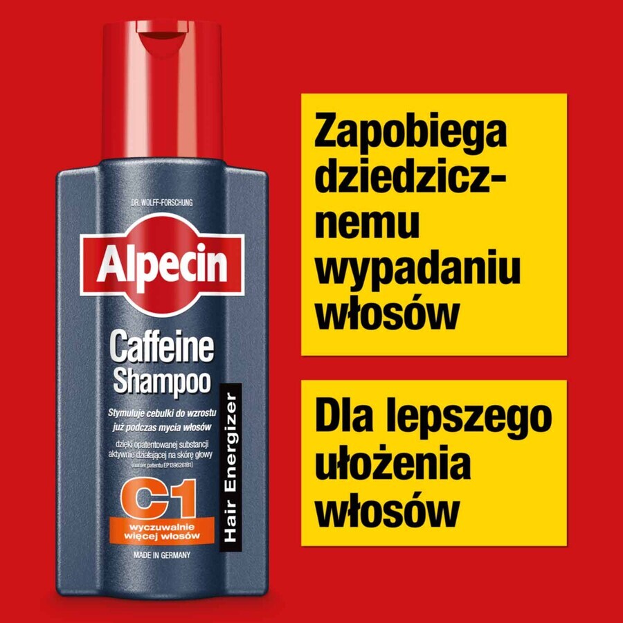 Alpecin Koffein, Haarshampoo C1, 250 ml