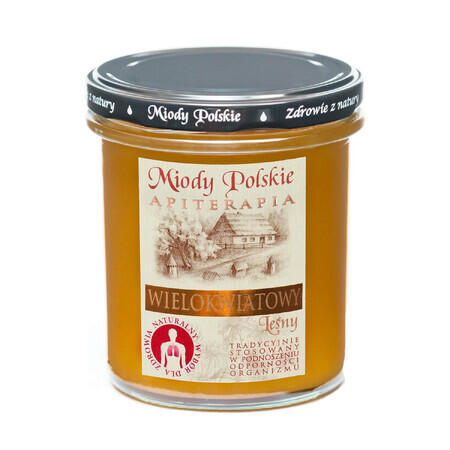 Miody Polskie, multifloral forest honey, 400 g