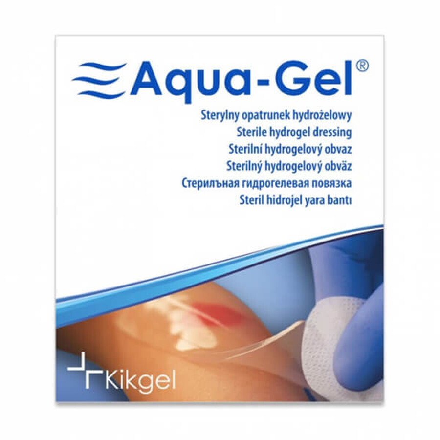 Aqua-Gel, steriler Hydrogel-Verband, Durchmesser 5 cm, 1 Stück