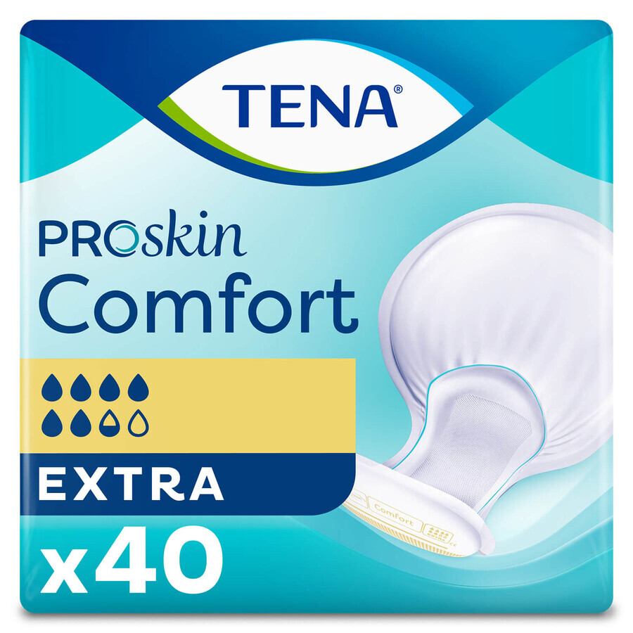 Tena Comfort ProSkin, pañales anatómicos, Extra, 40 unidades