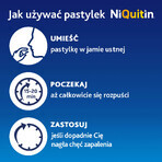 NiQuitin 4 mg, aromă de mentă piperată, 72 pastile