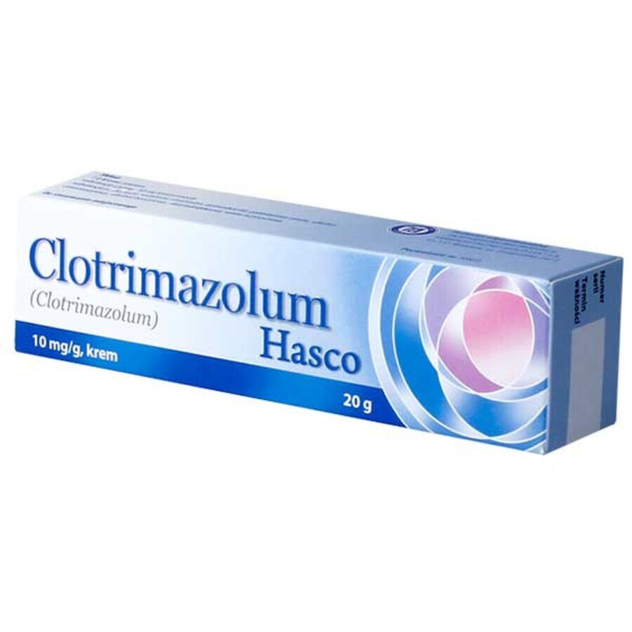 Clotrimazolum Hasco 10 mg/g, crème, 20 g