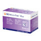 BD Micro-Fine Plus, 31G (0,25 mm) x 5 mm insulinepenaalden, 100 stuks