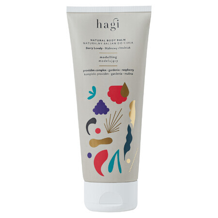 Hagi Raspberry Bough, lozione naturale per il corpo, modellante, 200 ml