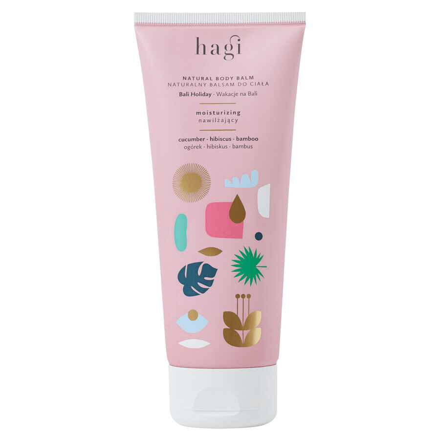 Hagi Holidays in Bali, crema corpo naturale, idratante, 200 ml