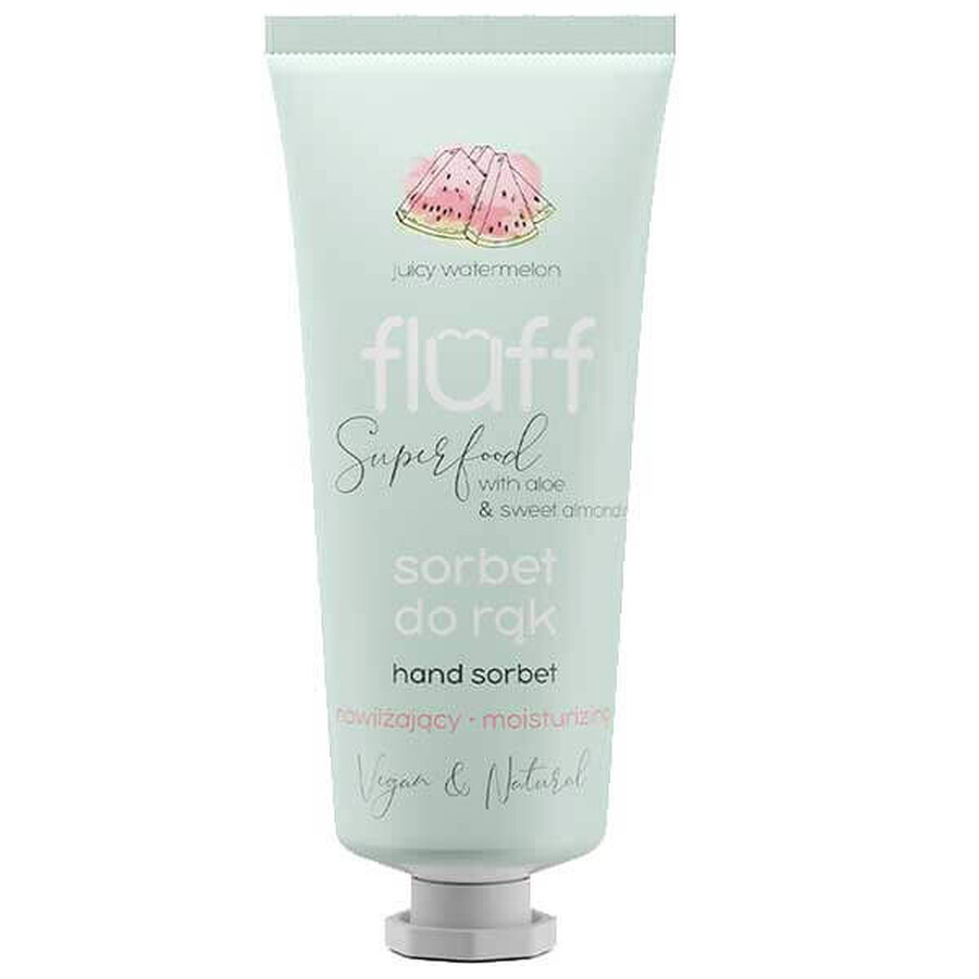 Fluff Superfood, sorbetto per le mani, anguria succosa, 50 ml